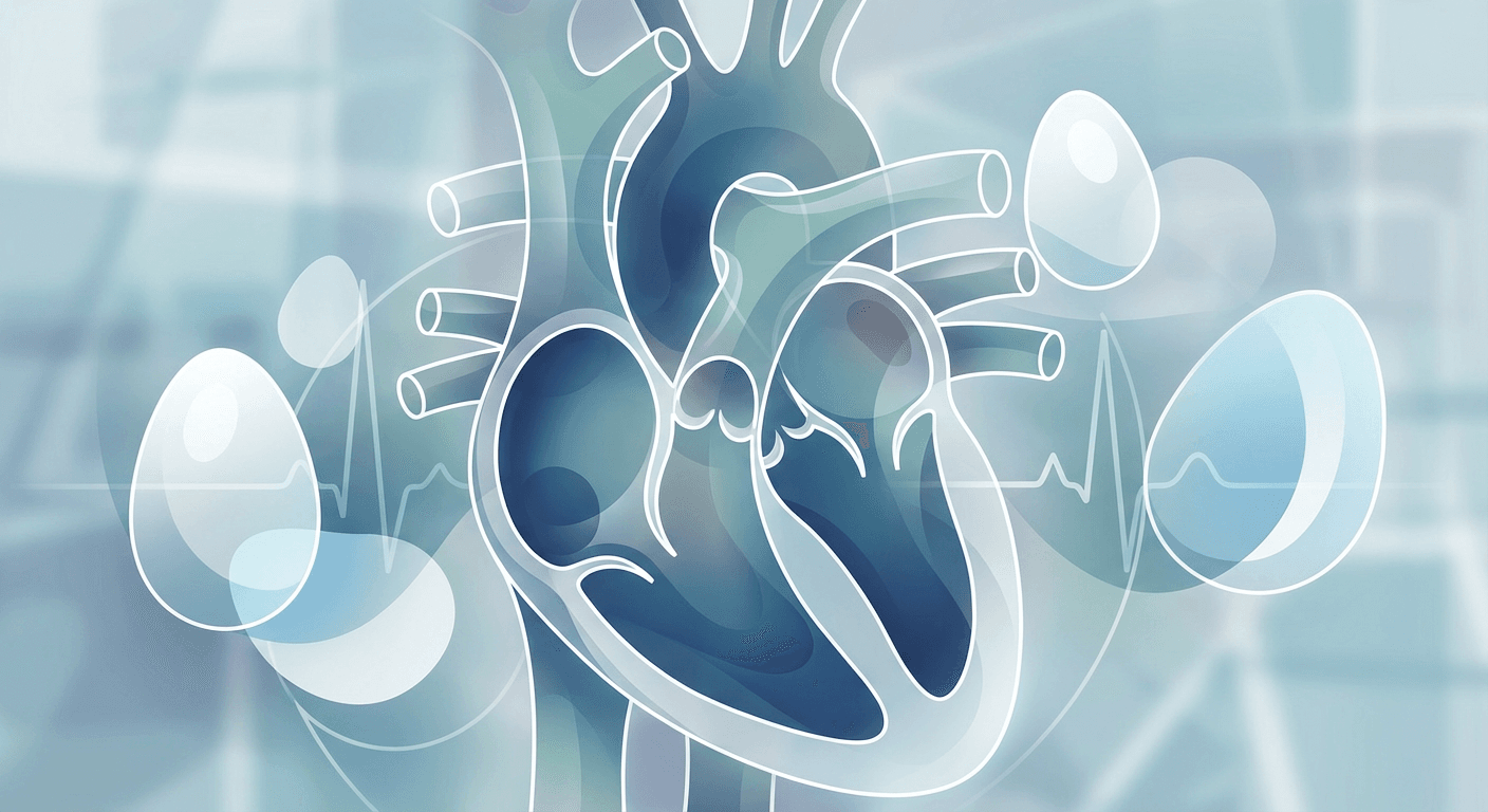 Medical illustration for Based on PubMed | Do eggs increase the risk of heart disease? - Persly Health Information