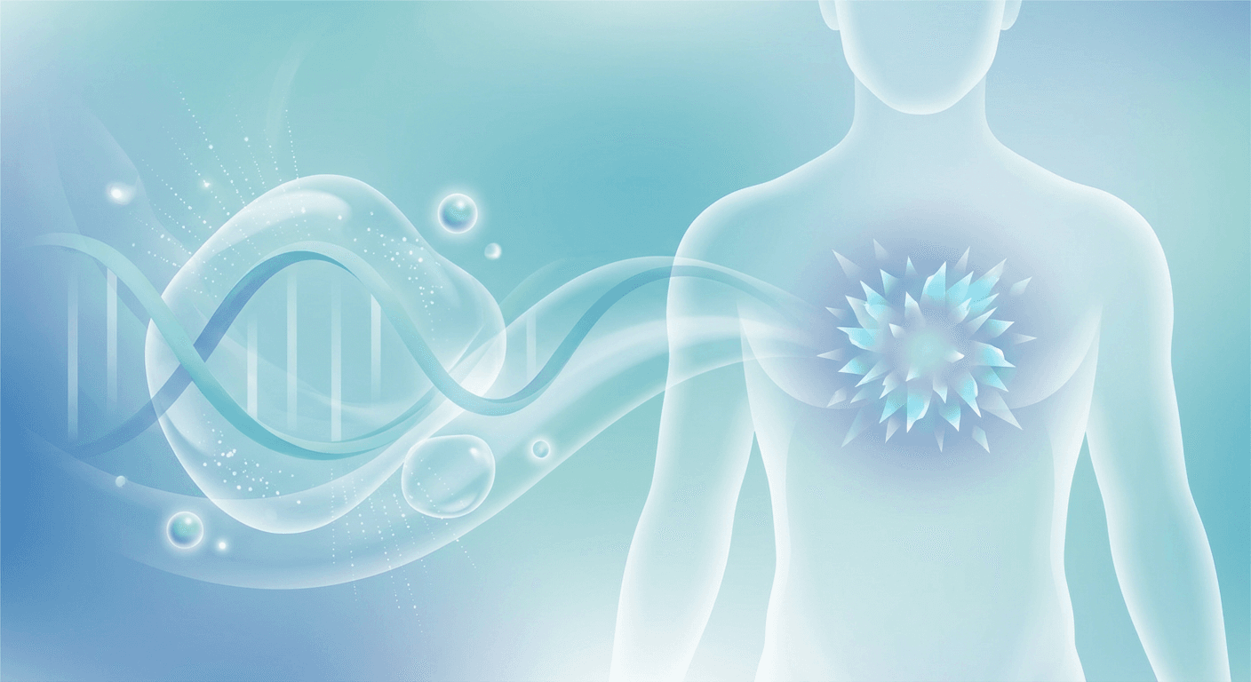 Medical illustration for ¿La terapia hormonal puede causar dolor en el pecho? - Persly Health Information