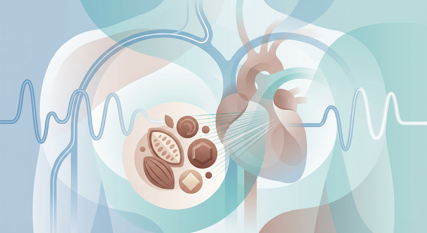 Medical illustration for Based on NIH | Is it true that eating dark chocolate can lower blood pressure in people with hypertension? - Persly Health Information