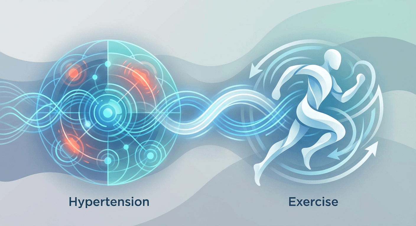 Medical illustration for PubMed 자료 기반 | 고혈압 환자는 근력운동을 하면 혈압이 더 올라가므로 피해야 한다는 말이 사실인가요? - Persly Health Information