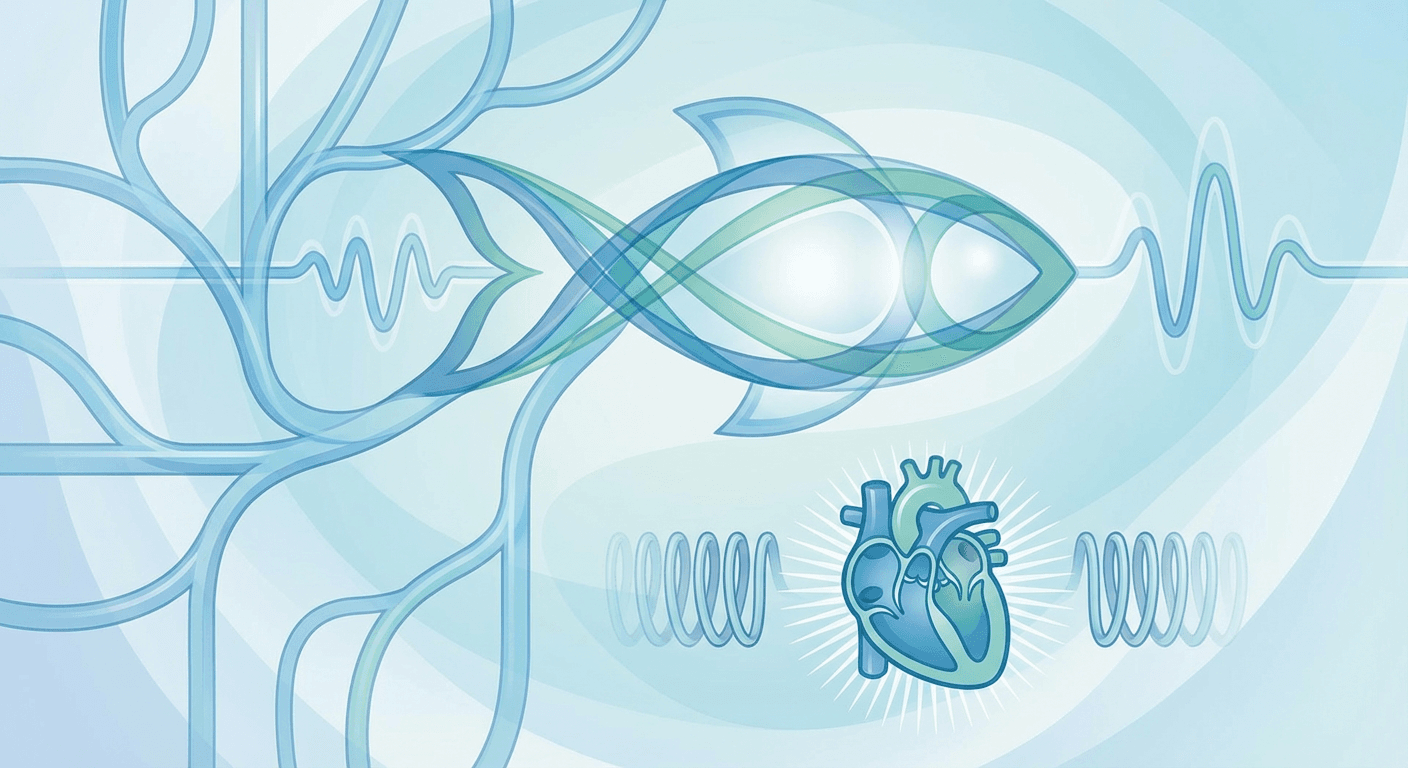 Medical illustration for Basado en NIH de EE.UU. | ¿Es cierto que consumir pescado rico en omega-3 ayuda a reducir la presión arterial en personas con hipertensión? - Persly Health Information