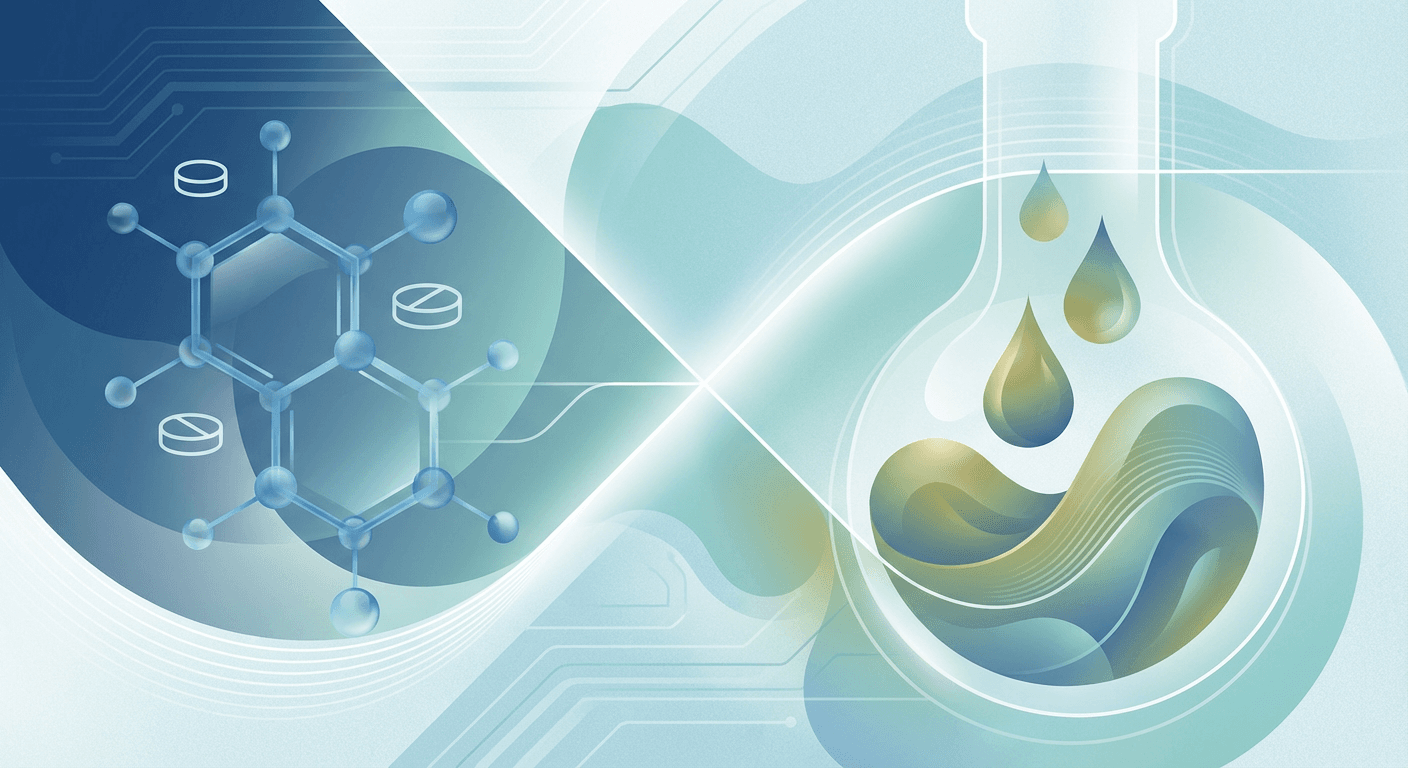 Medical illustration for Based on NIH | Is it safe to take ibuprofen with olive oil, and does olive oil affect ibuprofen absorption or increase the risk of stomach irritation? - Persly Health Information