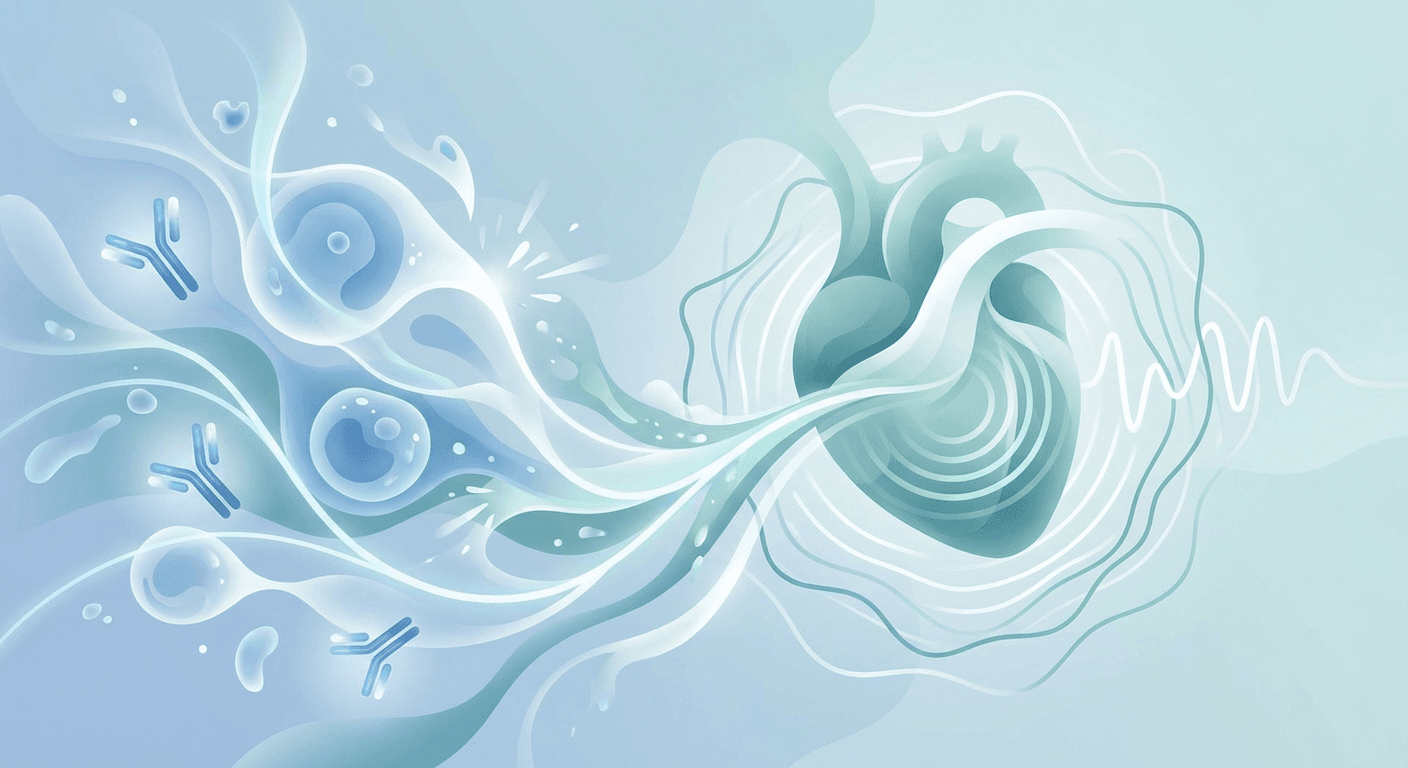 Medical illustration for Immunotherapy and Heart Palpitations: Risks and Care - Persly Health Information