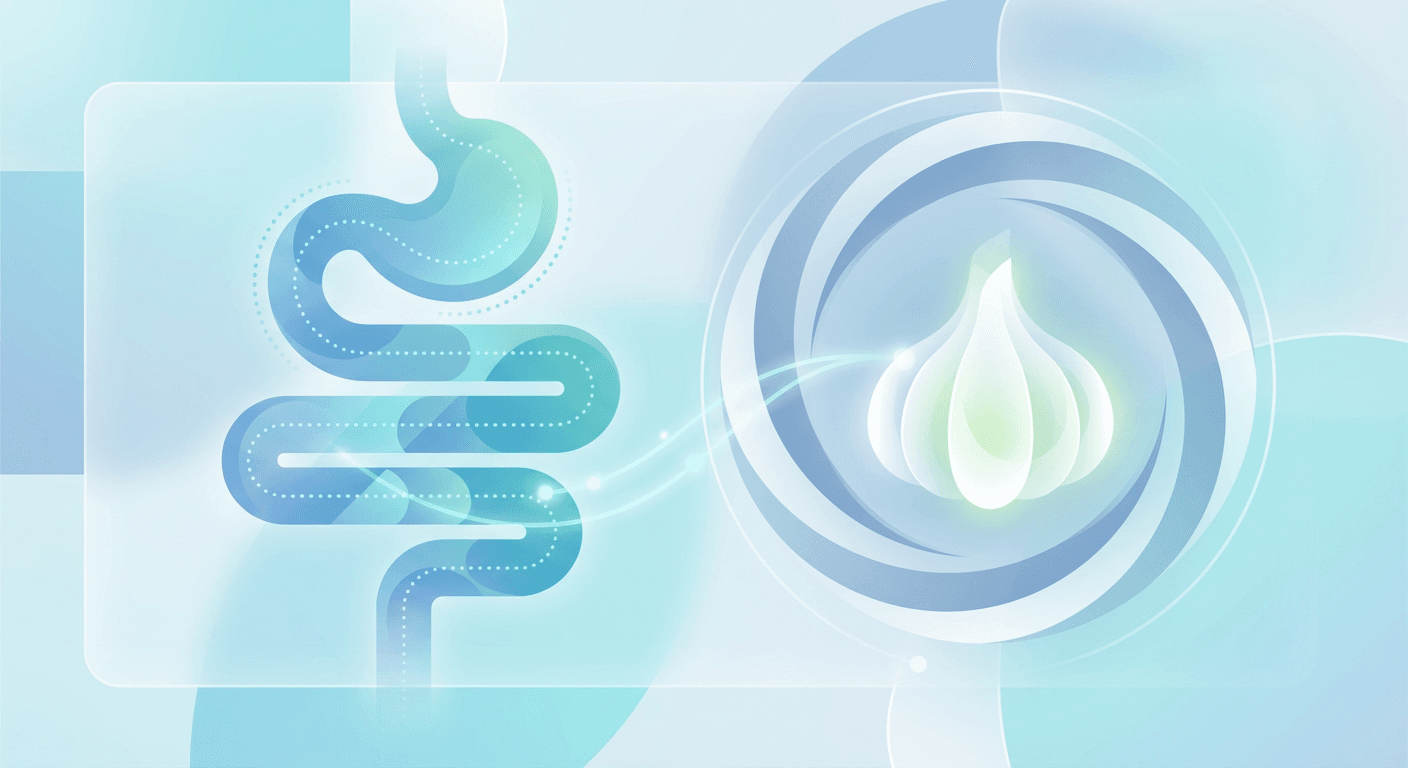 Medical illustration for 基于美国NIH资料 | 网上说肠易激综合征患者应该完全避免吃大蒜以防症状加重,这个说法靠谱吗? - Persly Health Information