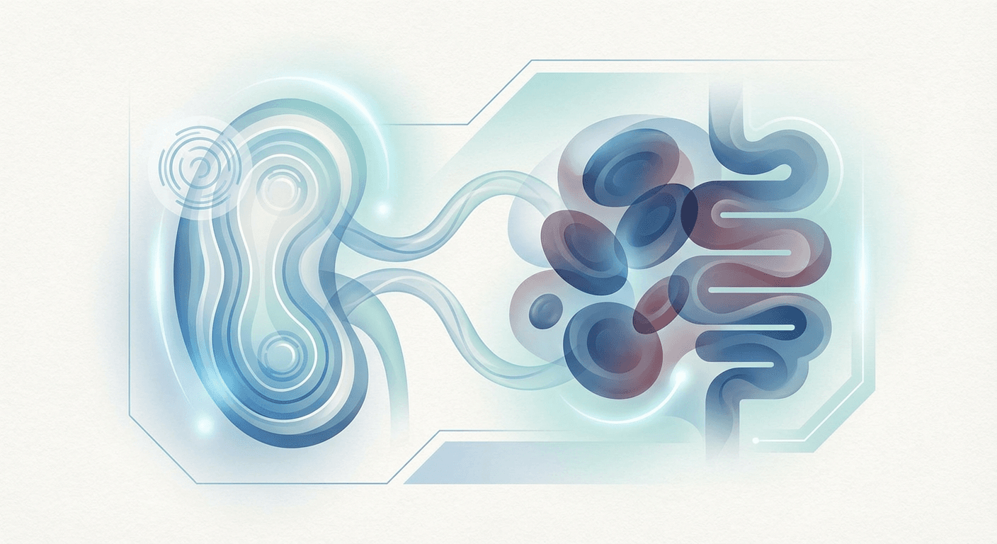 Medical illustration for 便血是肾癌常见症状吗?原因与处理指南 - Persly Health Information