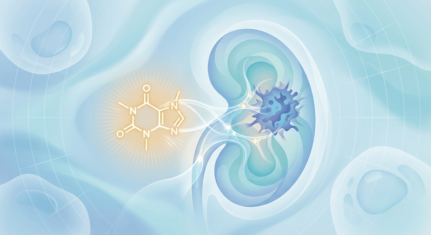 Medical illustration for Is caffeine safe for people with kidney cancer? - Persly Health Information