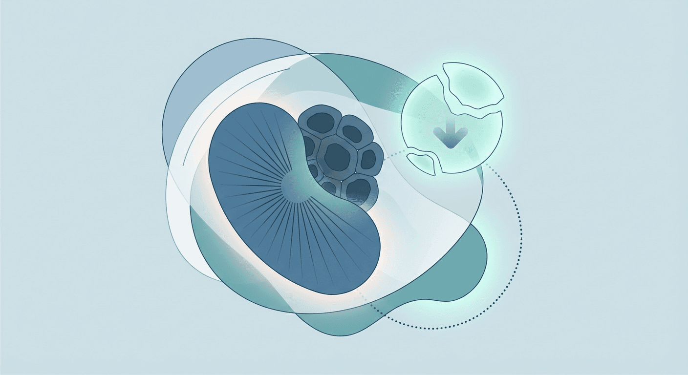 Medical illustration for Low vitamin D in kidney cancer: what it means - Persly Health Information