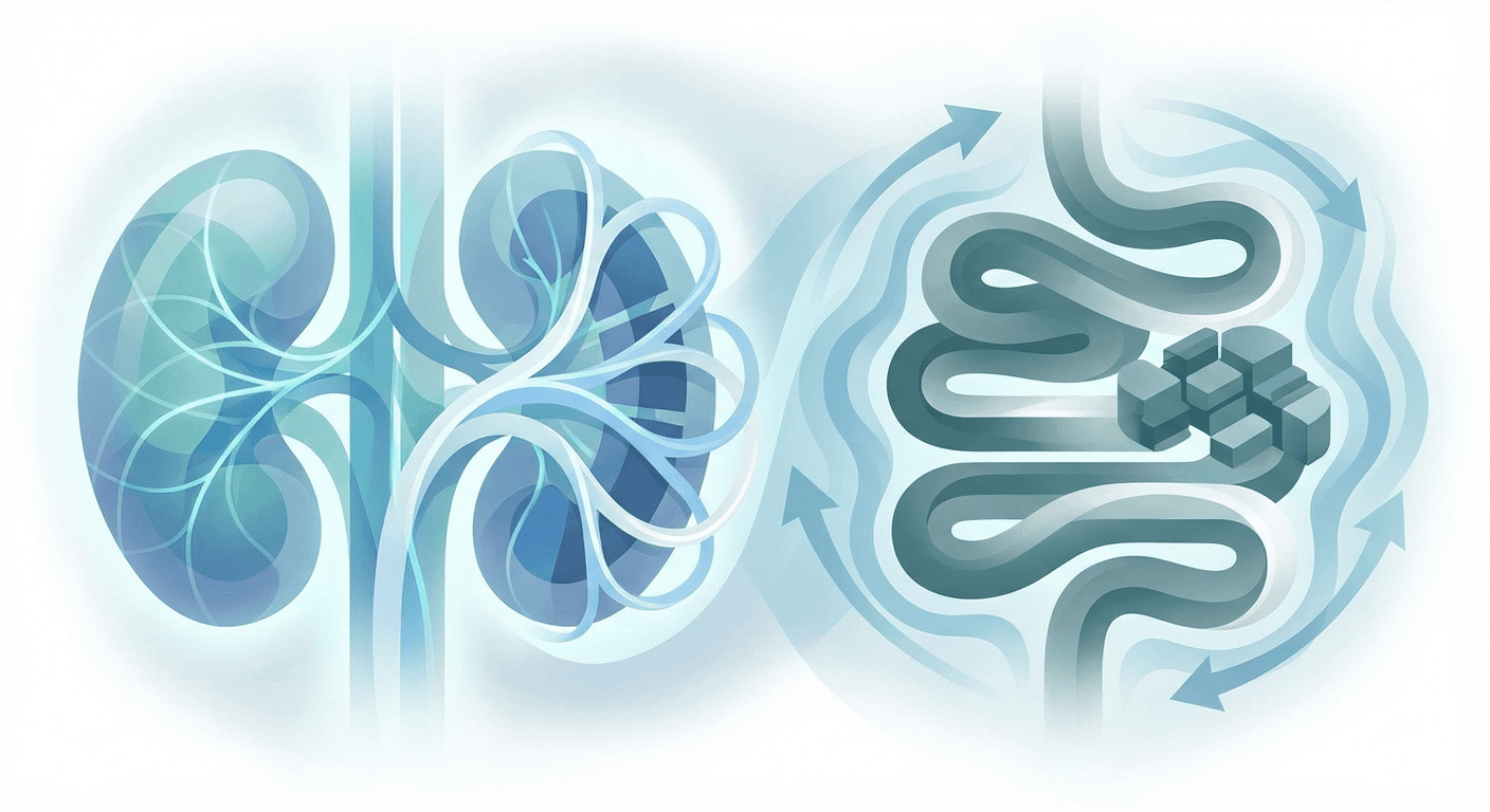 Medical illustration for 腎がん治療で便秘はよくある?安全な対策まとめ - Persly Health Information