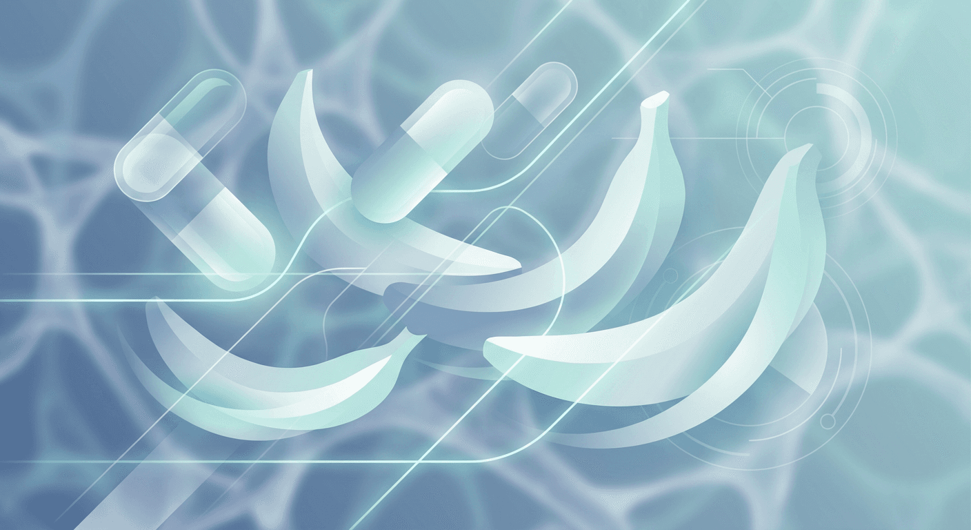 Medical illustration for レボチロキシン内服時にバナナを一緒に食べると薬の吸収が低下しますか? - Persly Health Information