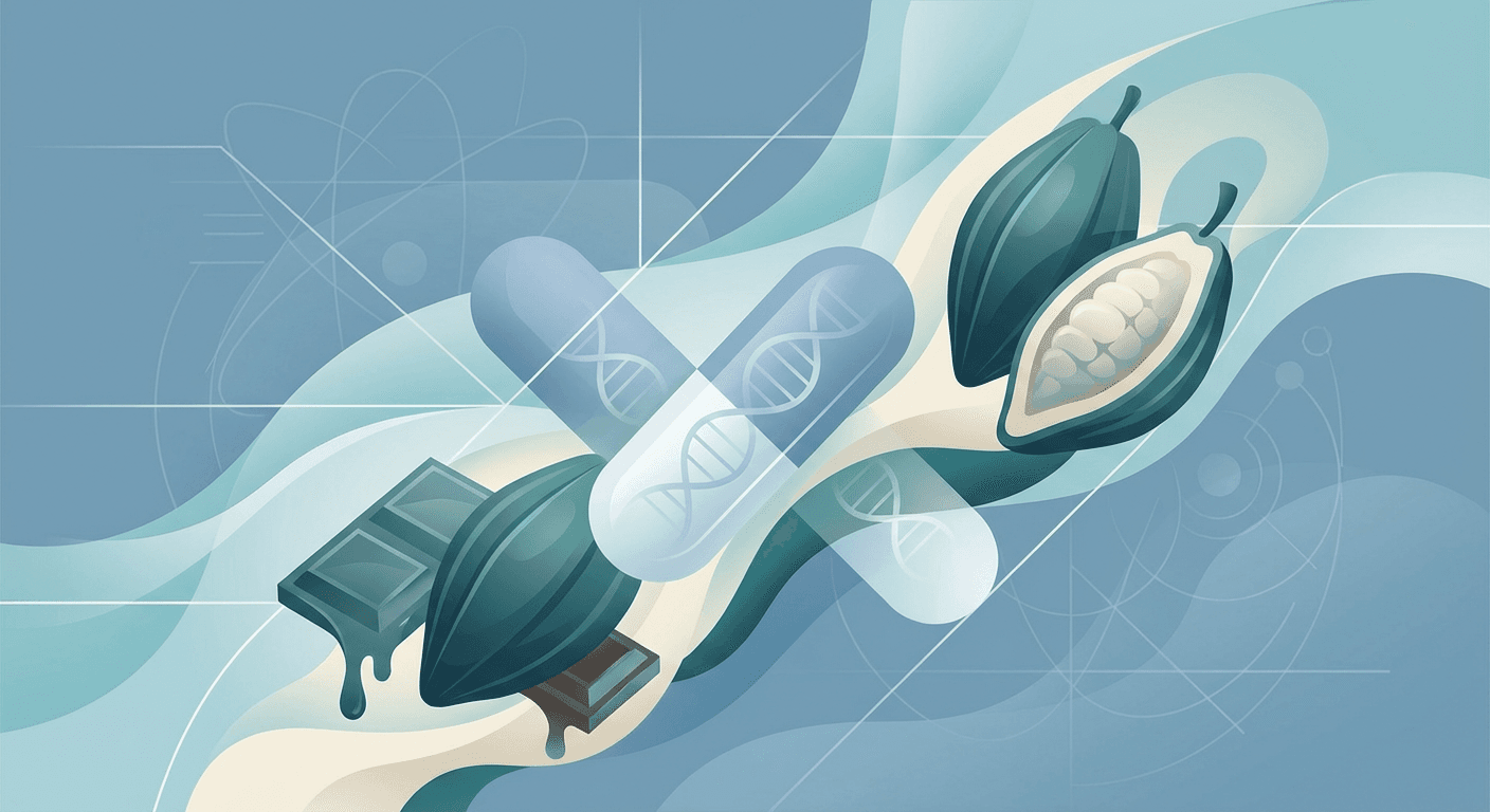 Medical illustration for レボチロキシン服用中にチョコレート(特にミルクチョコレート)を食べると、薬の吸収や効果に影響はありますか? - Persly Health Information