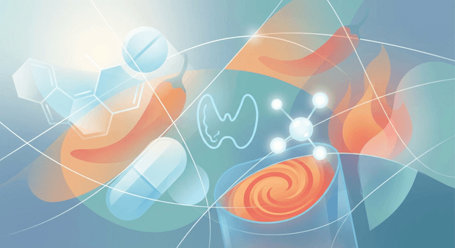 레보티록신 복용 중인데 매운 음식이 약의 흡수나 효과에 영향을 주거나 위장 자극으로 문제를 일으킬 수 있나요?