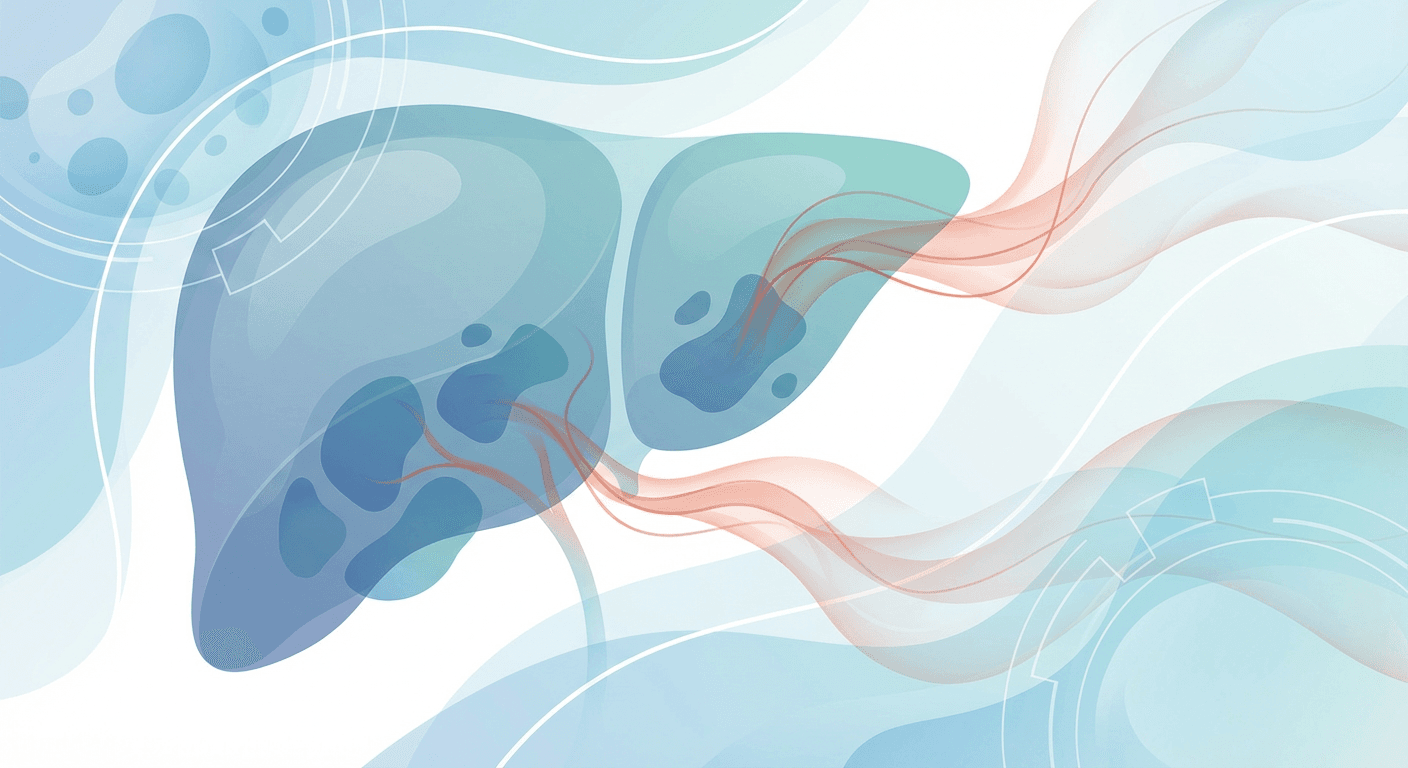 Medical illustration for ¿El cáncer de hígado causa sangrado? Causas y manejo - Persly Health Information