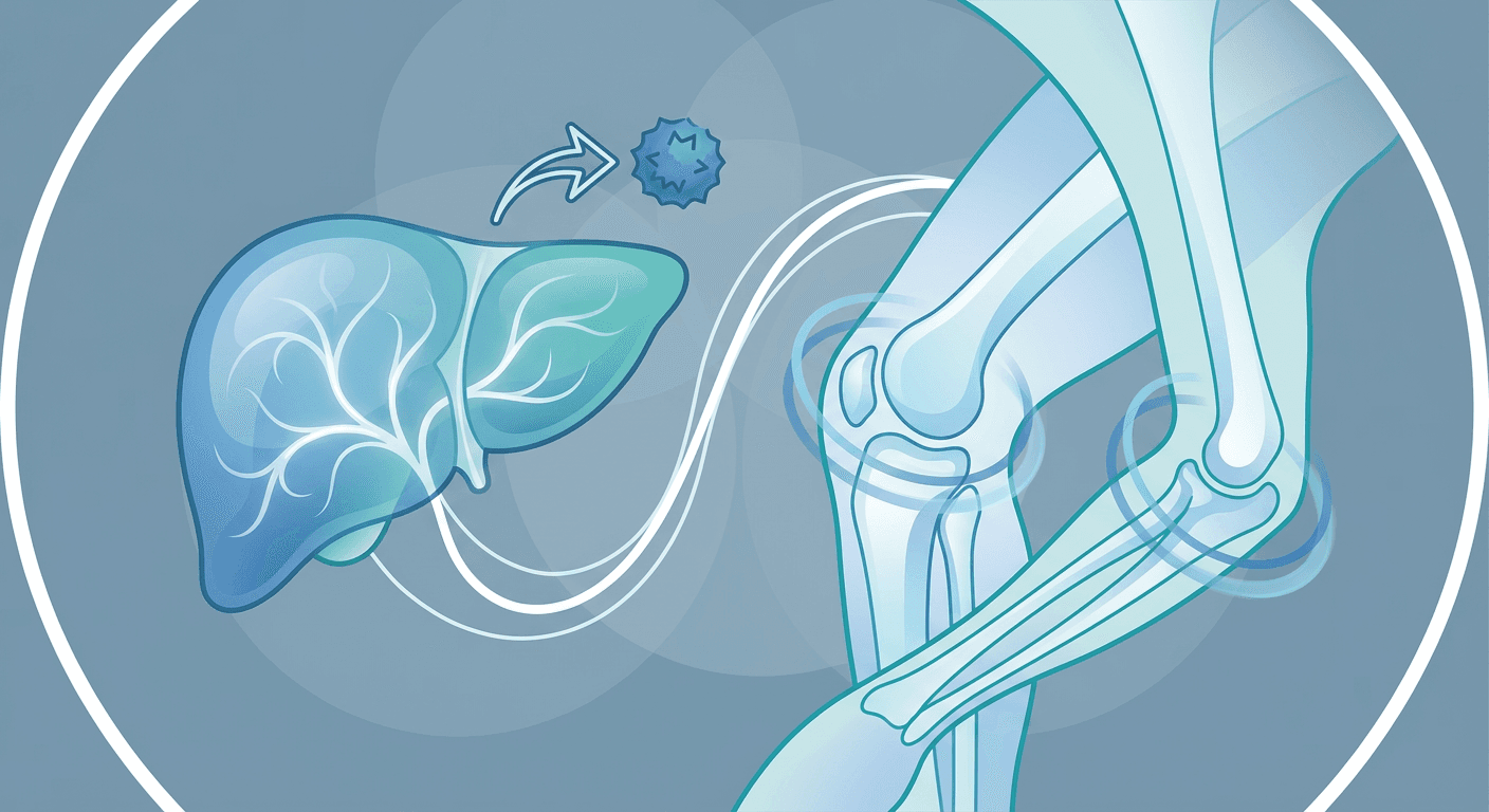 Medical illustration for Is joint pain a symptom of liver cancer? Causes and care - Persly Health Information