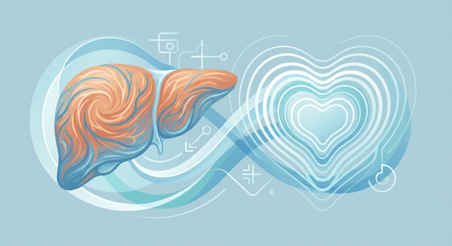 Based on PubMed | Are heart palpitations a symptom of liver cirrhosis, and what might cause them?