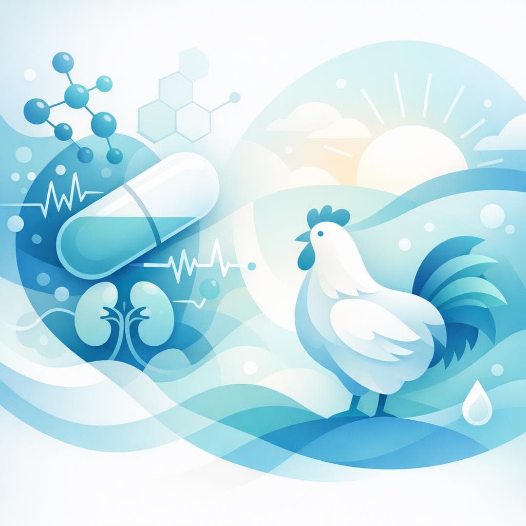 Medical illustration for PubMed 자료 기반 | 로사르탄 복용 중인데 아침에 치킨을 먹어도 약효나 부작용에 영향이 없나요? - Persly Health Information