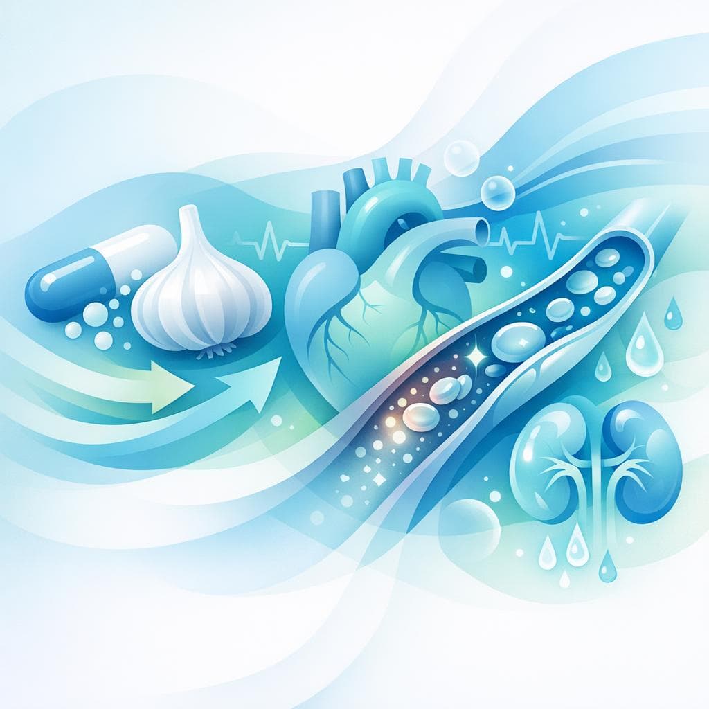 Medical illustration for Based on PubMed | Can I eat garlic after taking losartan, or will it interact with the medication? - Persly Health Information