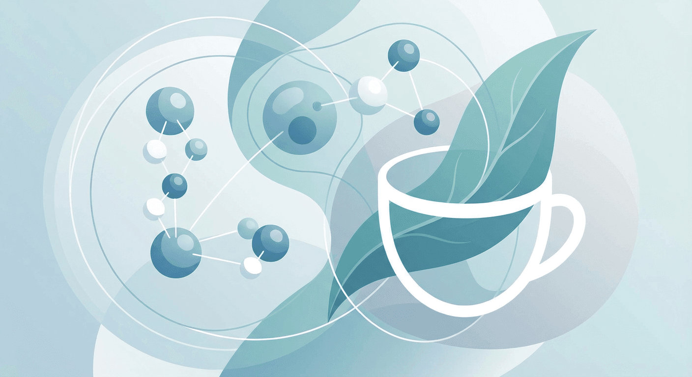 Medical illustration for ¿Es seguro tomar té verde mientras uso losartán, o puede disminuir su eficacia o causar efectos adversos? - Persly Health Information