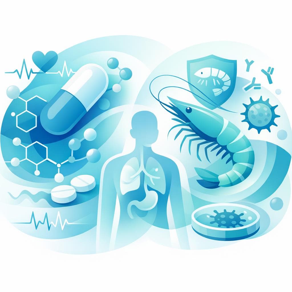 Medical illustration for Based on NIH | Is it safe to eat shrimp before taking losartan, or could it interfere with the medication? - Persly Health Information