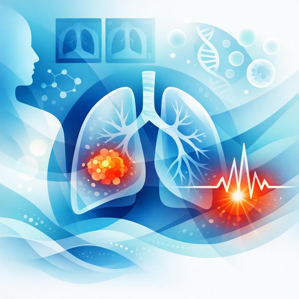 Medical illustration for Chest Pain in Lung Cancer: How Common, Causes, Care - Persly Health Information