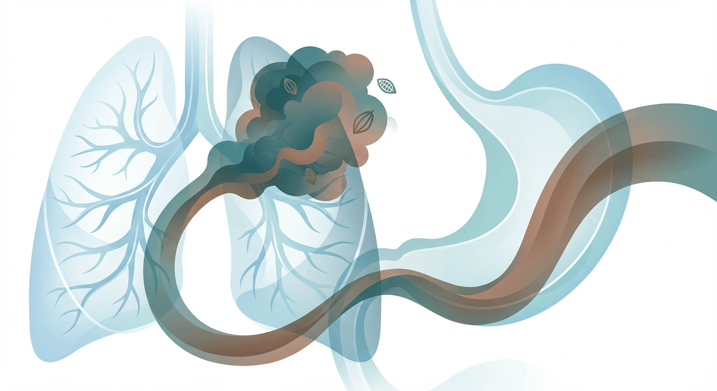 Medical illustration for 肺癌患者能吃巧克力吗?安全性与影响详解 - Persly Health Information