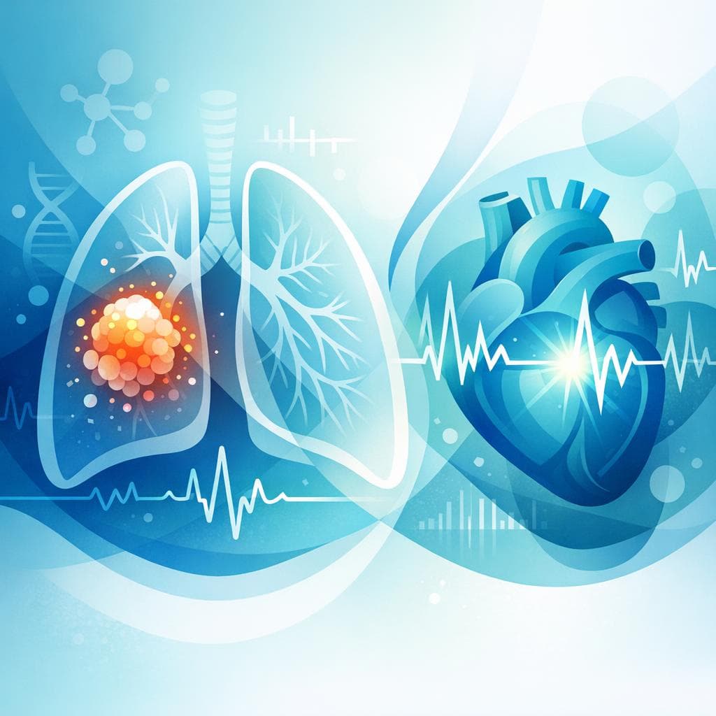 Medical illustration for Are heart palpitations a symptom of lung cancer? - Persly Health Information