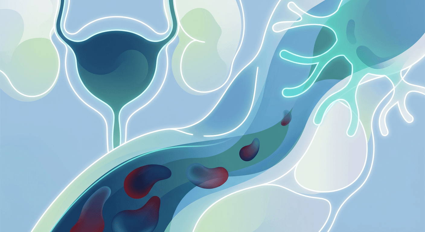 Medical illustration for Basado en PubMed | ¿La sangre en la orina puede ser un síntoma del lupus y qué la causa? - Persly Health Information