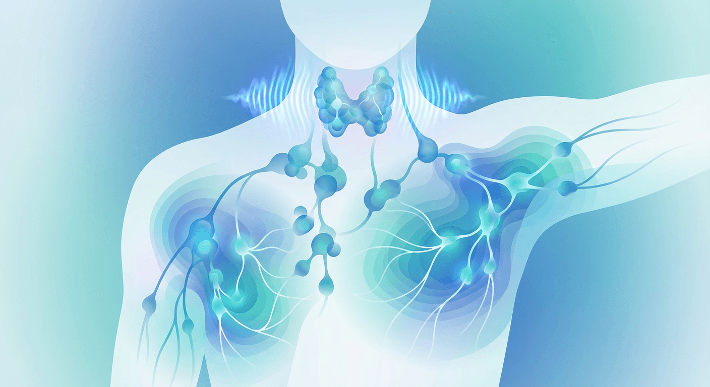 Medical illustration for Niveles tiroideos anormales en linfoma: qué significan - Persly Health Information