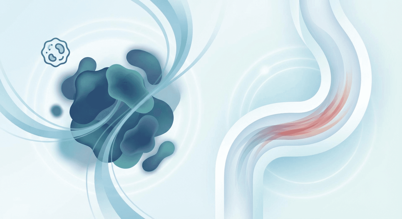 Medical illustration for Based on PubMed | Can melanoma or its treatments lead to blood in the urine, and how is this symptom evaluated? - Persly Health Information