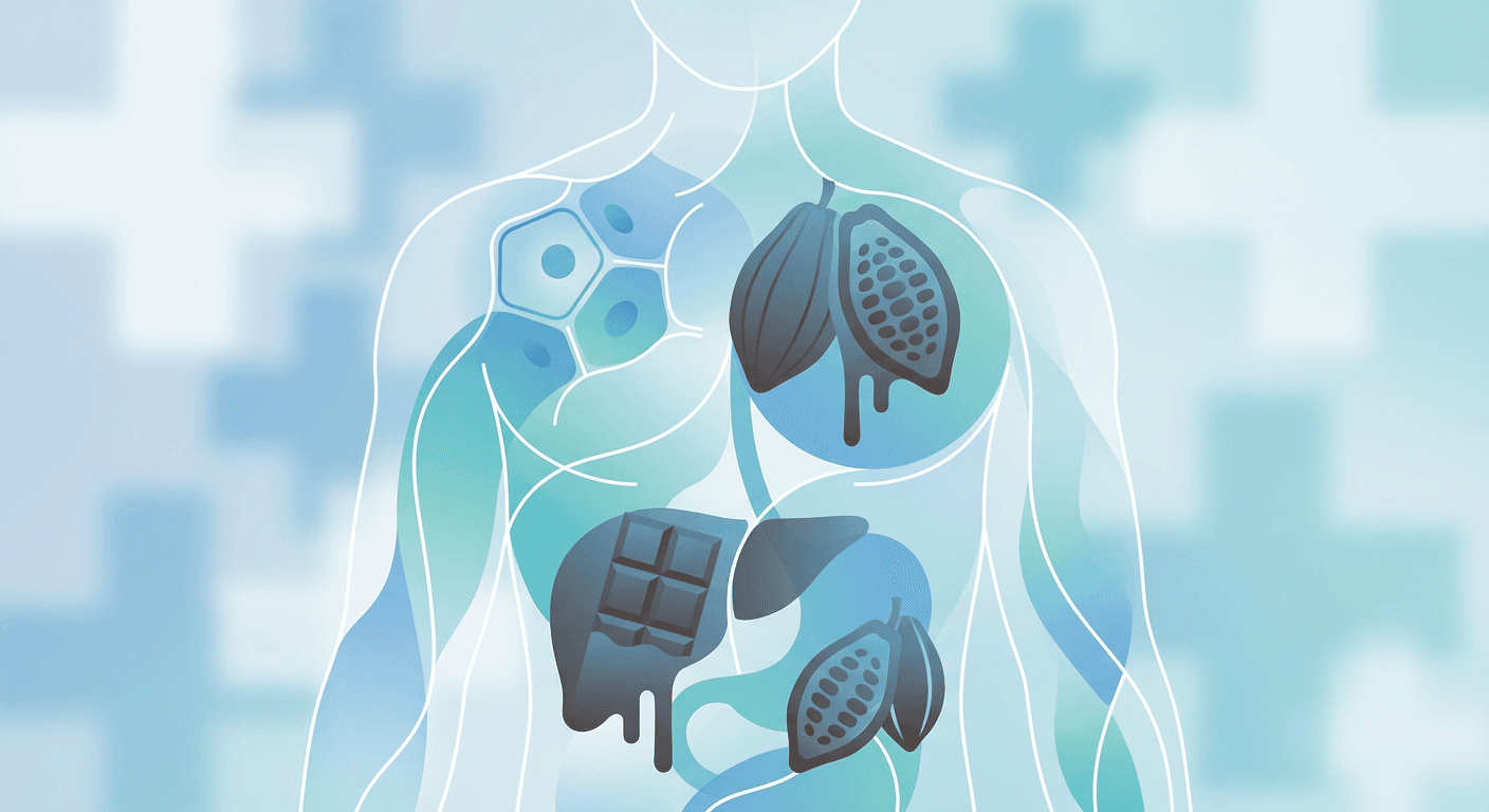 Medical illustration for Based on PubMed | Does eating chocolate increase the risk of melanoma? - Persly Health Information