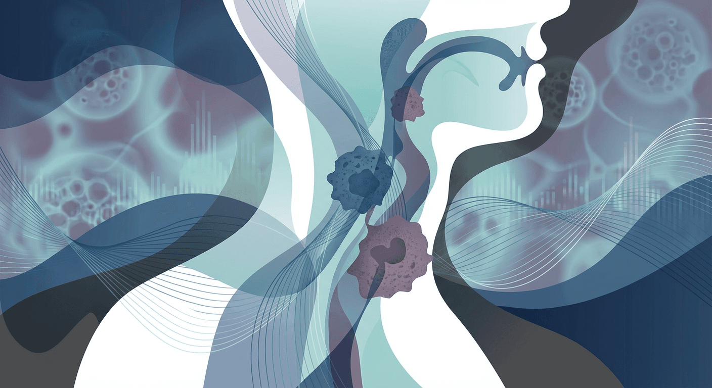 Medical illustration for PubMedの資料に基づく | メラノーマが嚥下困難(飲み込みにくさ)を引き起こすことはありますか? - Persly Health Information