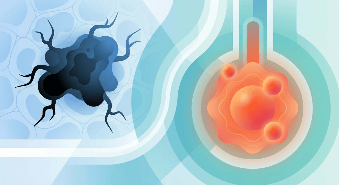 Medical illustration for WHOの資料に基づく | 悪性黒色腫(メラノーマ)の症状として発熱がみられることはありますか? - Persly Health Information