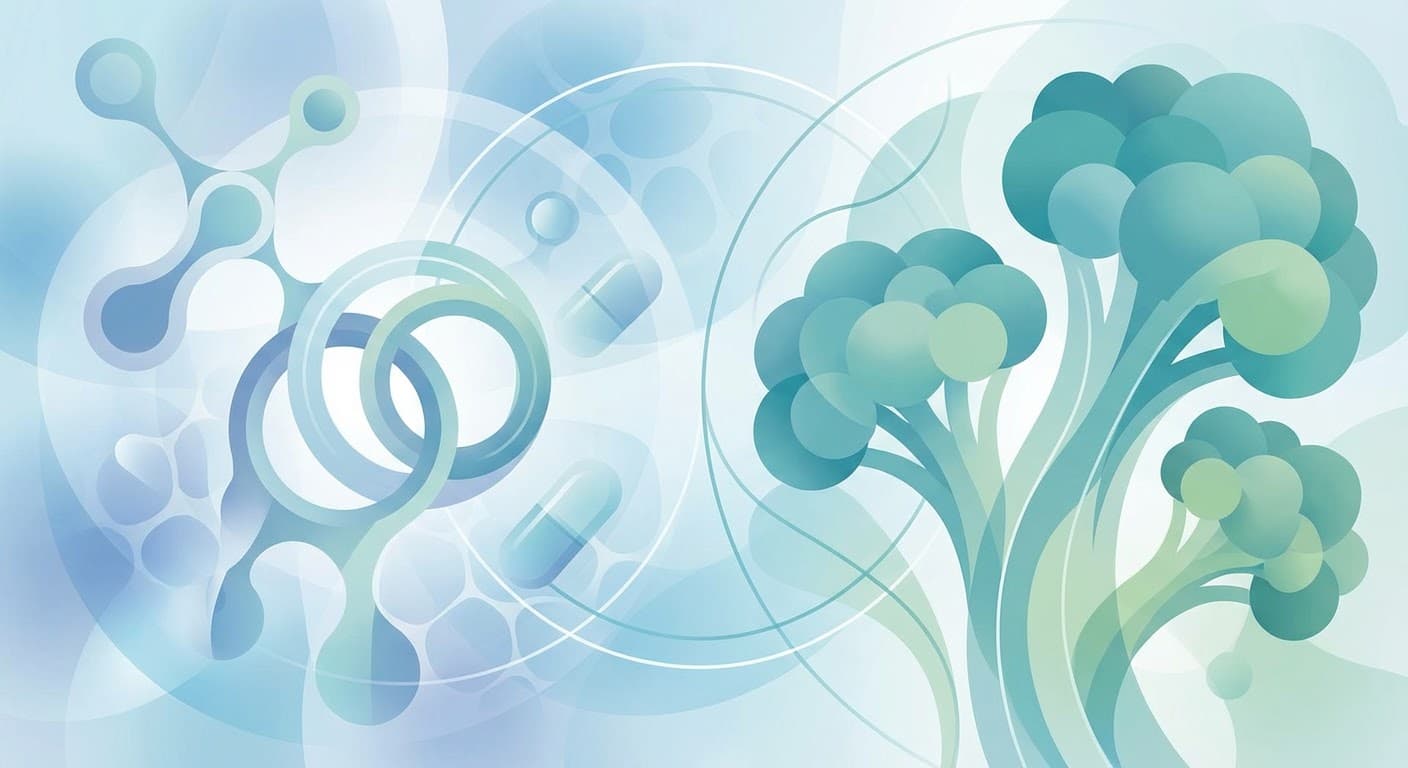 Medical illustration for ¿Es cierto que comer brócoli o tomar extracto de brotes de brócoli (sulforafano) potencia el efecto de la metformina y aumenta el riesgo de hipoglucemia? - Persly Health Information