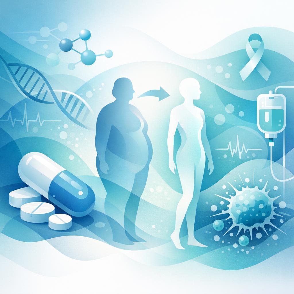 Medical illustration for Based on NIH | Is unintentional weight loss a side effect of metformin in patients with cancer? - Persly Health Information