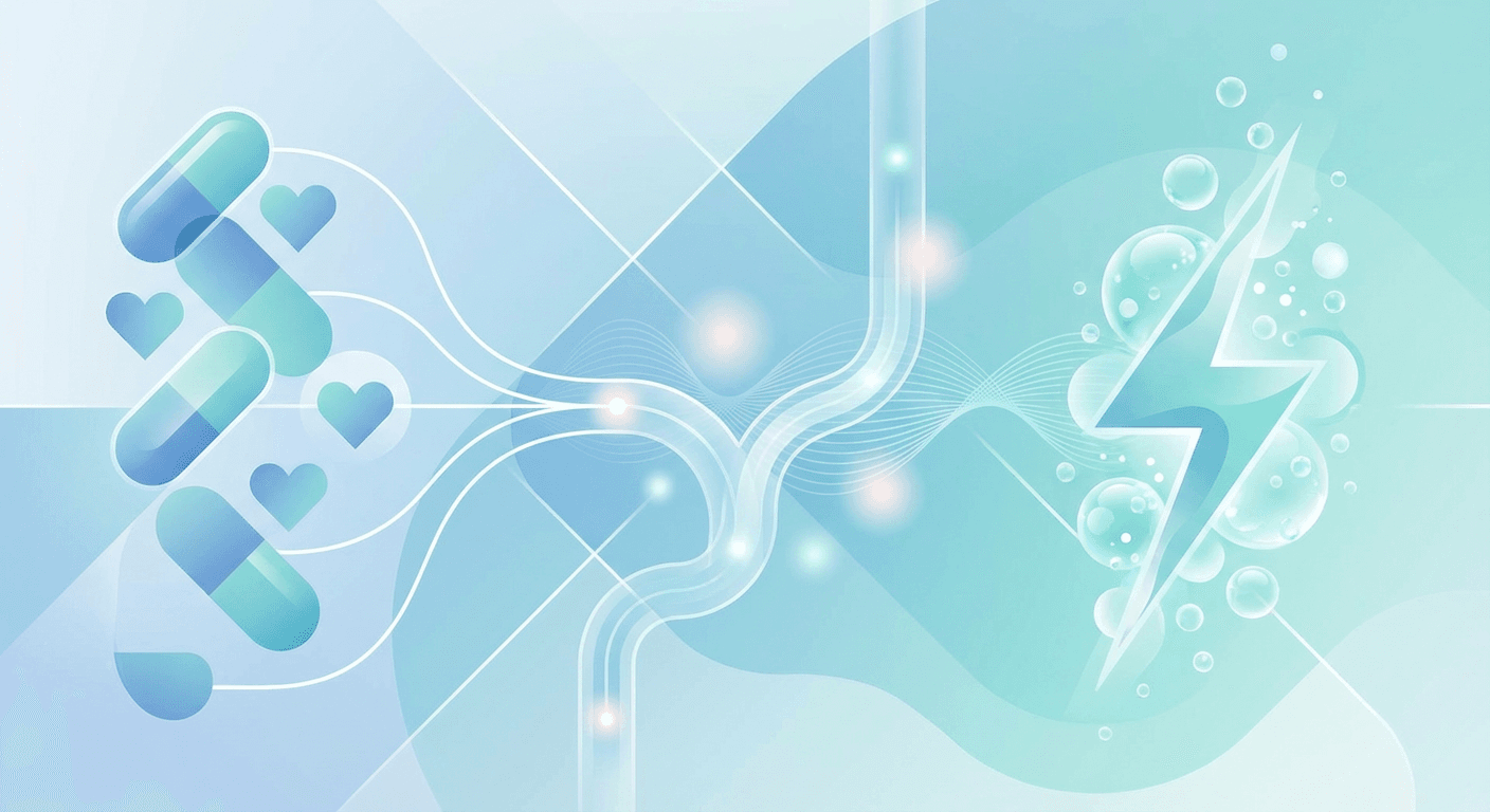 Medical illustration for Is it safe to drink energy drinks while taking metoprolol, or can the caffeine interfere with the medication? - Persly Health Information