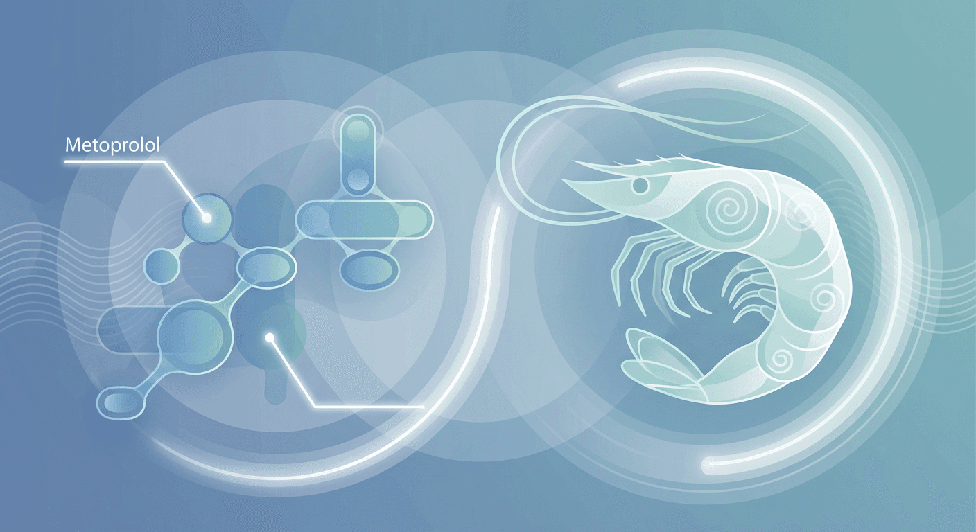 Medical illustration for エビ(甲殻類)アレルギーの人はメトプロロールを避けるべきというのは本当ですか? - Persly Health Information