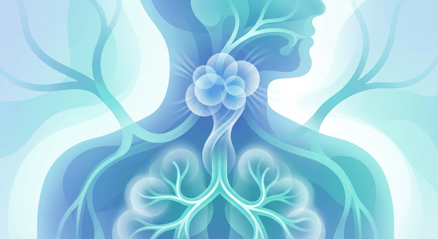 Medical illustration for 基于美国NIH资料 | 多发性硬化是否会导致吞咽困难?其发生机制、常见伴随症状以及需及时就医的警示信号有哪些? - Persly Health Information