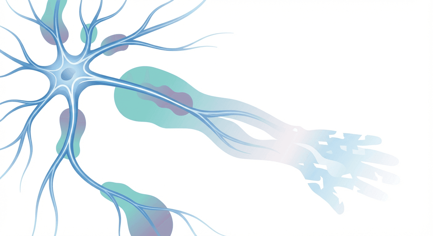 Medical illustration for PubMedの資料に基づく | 多発性硬化症では、しびれはどの部位に出やすく、発症の仕方(突然か徐々か)、持続期間、再発の傾向などにどのような特徴がありますか? - Persly Health Information