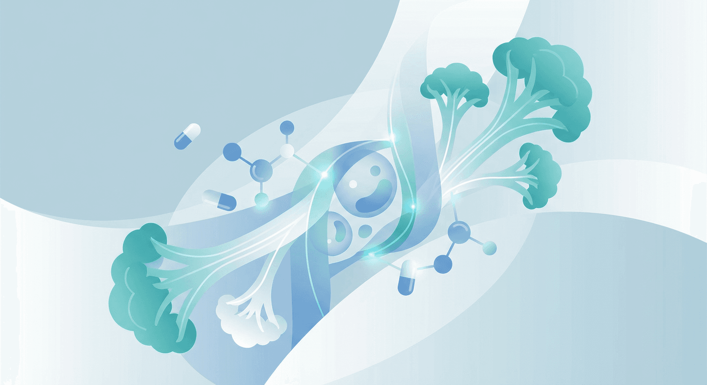 Medical illustration for Are there any known interactions between naproxen and broccoli, or can I eat broccoli safely while taking naproxen? - Persly Health Information