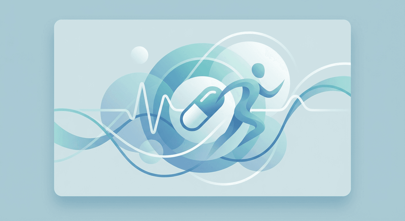 Medical illustration for Is it safe to take naproxen before or after exercise, and does regular use affect muscle recovery or increase injury risk? - Persly Health Information