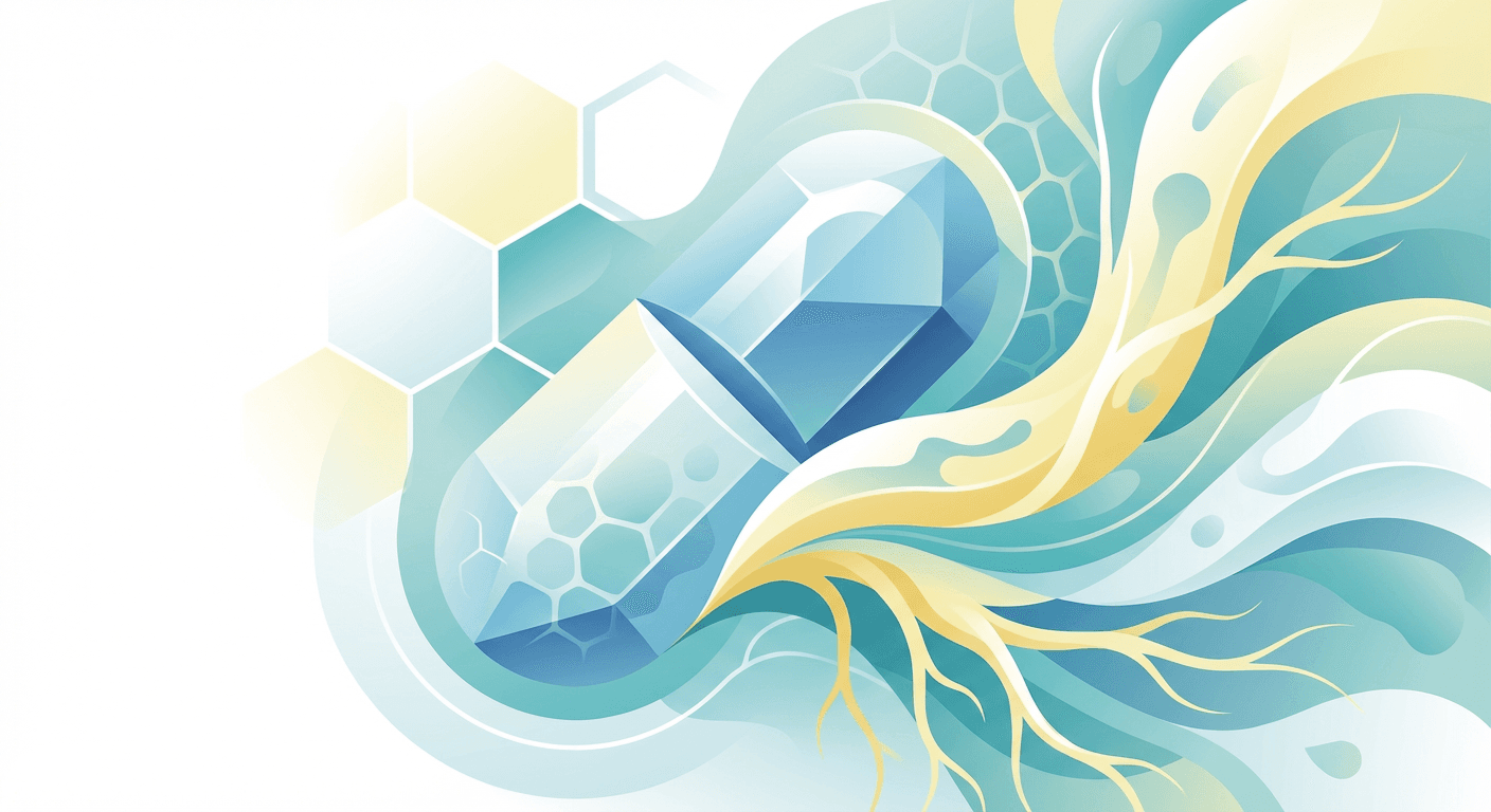 Medical illustration for 服用萘普生时可以同时食用姜黄或服用姜黄素补充剂吗?是否存在相互作用或增加出血、胃肠道副作用的风险? - Persly Health Information