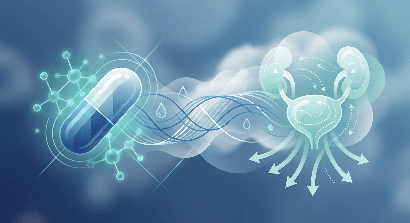 Medical illustration for PubMedの資料に基づく | オメプラゾールの副作用として頻尿が起こることはありますか? - Persly Health Information