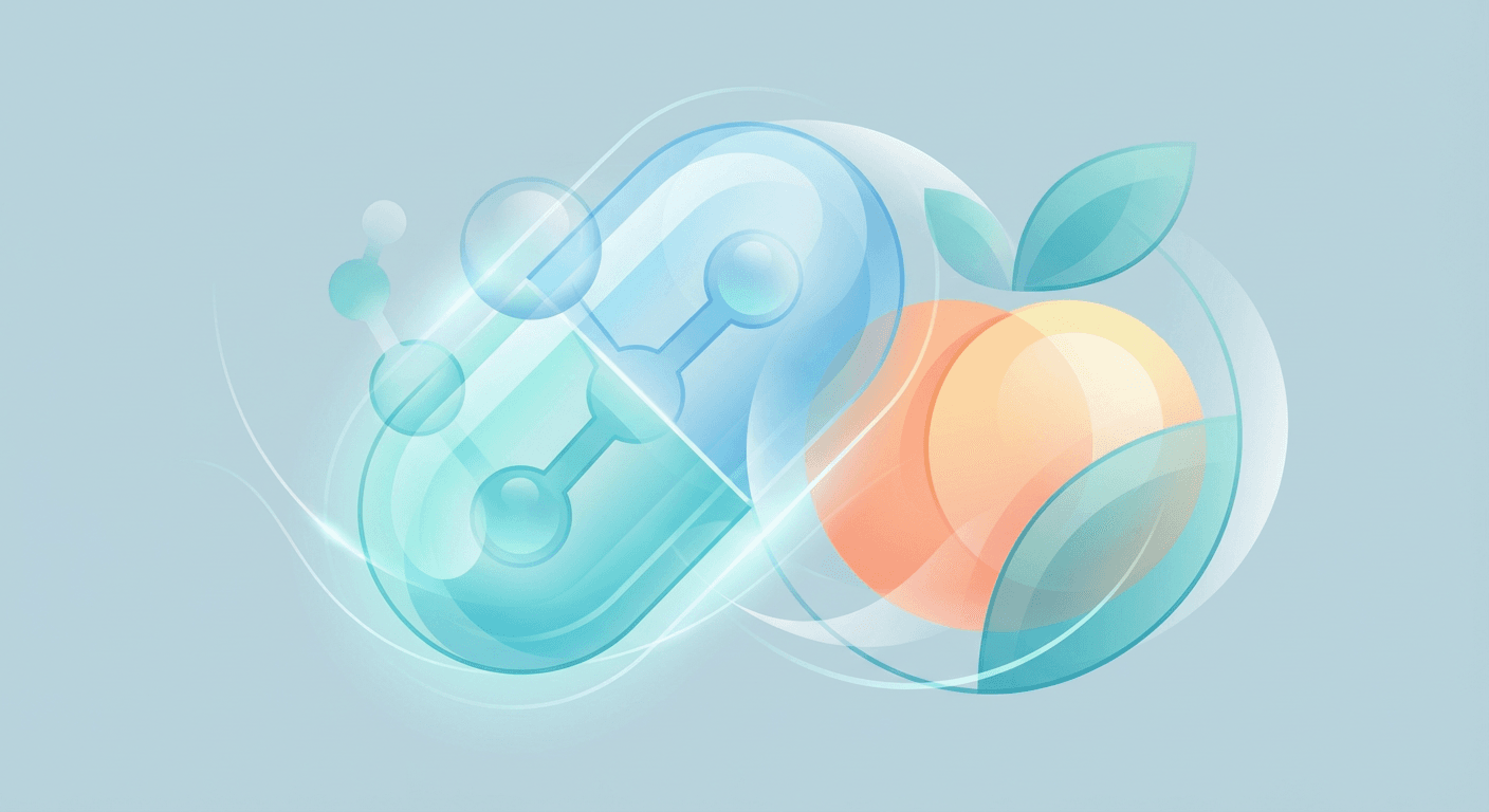 Medical illustration for オメプラゾール服用中にグレープフルーツや柑橘類の果物を摂取しても問題ありませんか? - Persly Health Information