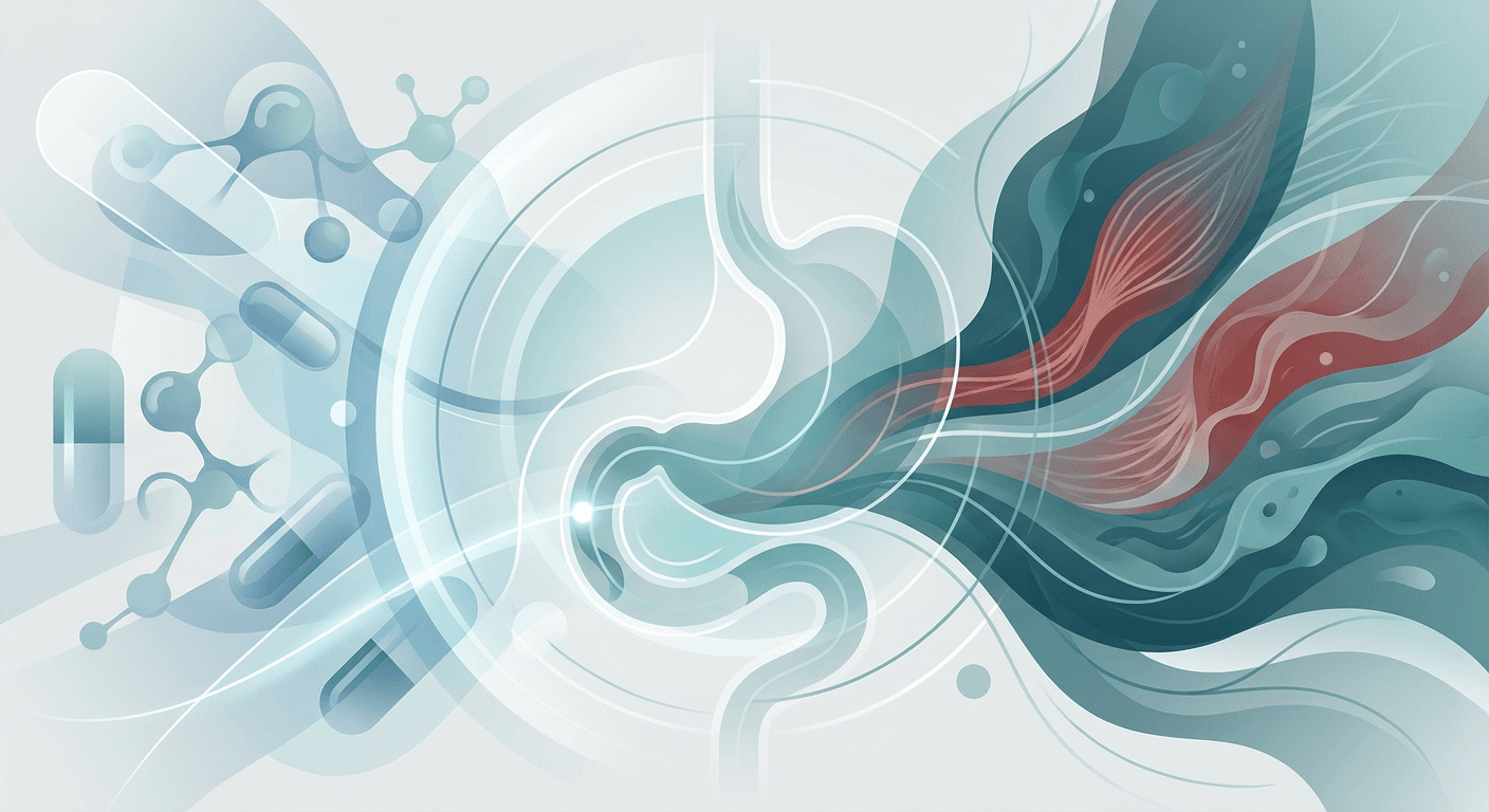 Medical illustration for オメプラゾールを服用中に赤身肉を食べると薬の効果が弱くなるというのは本当ですか? - Persly Health Information