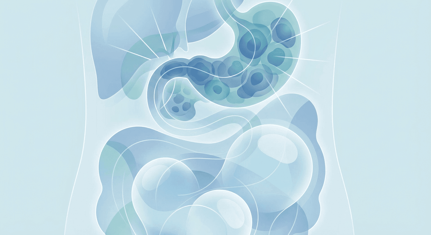 Medical illustration for Based on WHO | Is bloating a symptom of oral cancer, or is it more likely due to gastrointestinal causes? - Persly Health Information