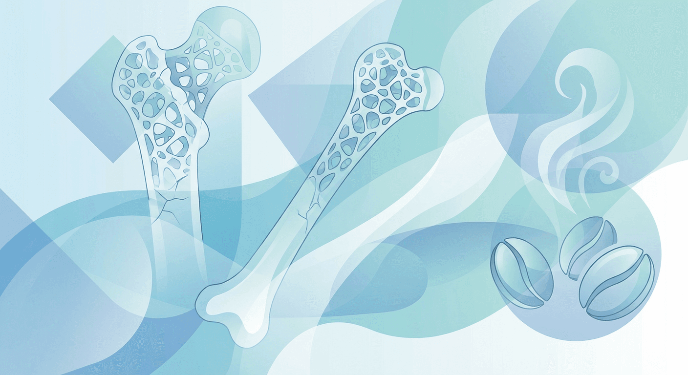 Medical illustration for Based on PubMed | Is it true that drinking coffee increases the risk of osteoporosis? - Persly Health Information