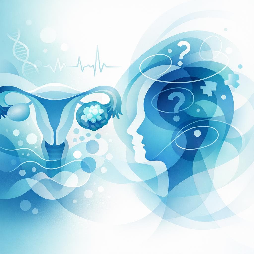 Medical illustration for 卵巢癌会导致意识混乱吗?原因与应对全解析 - Persly Health Information