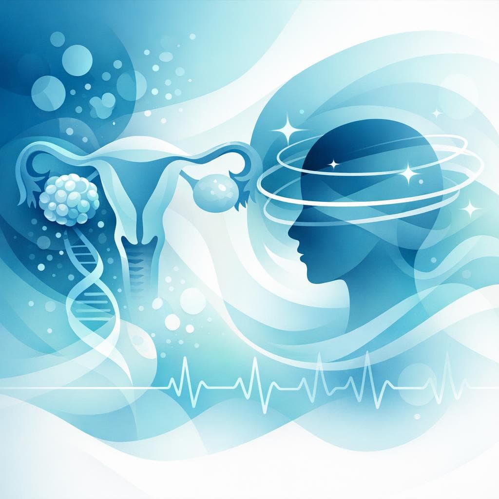 Medical illustration for Is Dizziness Linked to Ovarian Cancer? Causes & Care - Persly Health Information