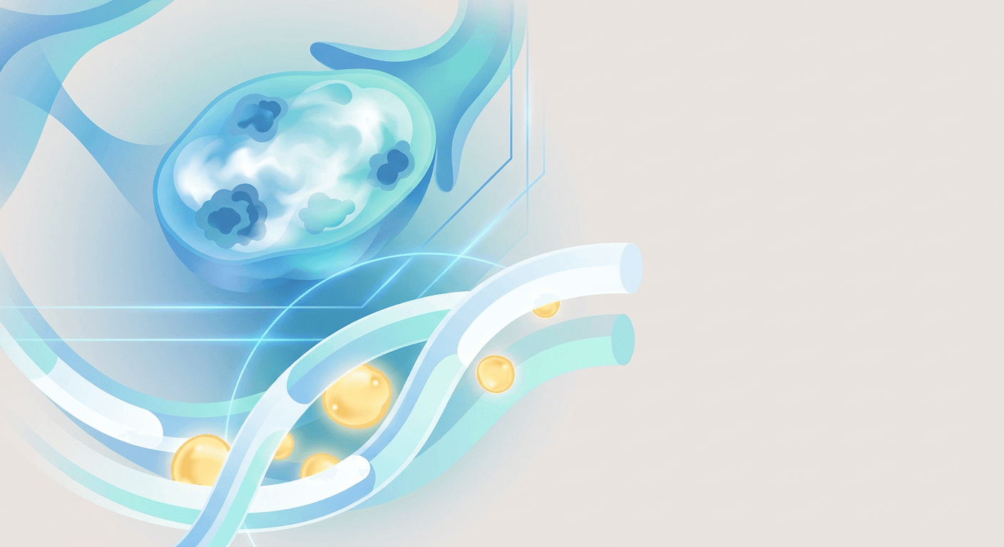 Medical illustration for High Cholesterol and Ovarian Cancer: What to Know - Persly Health Information