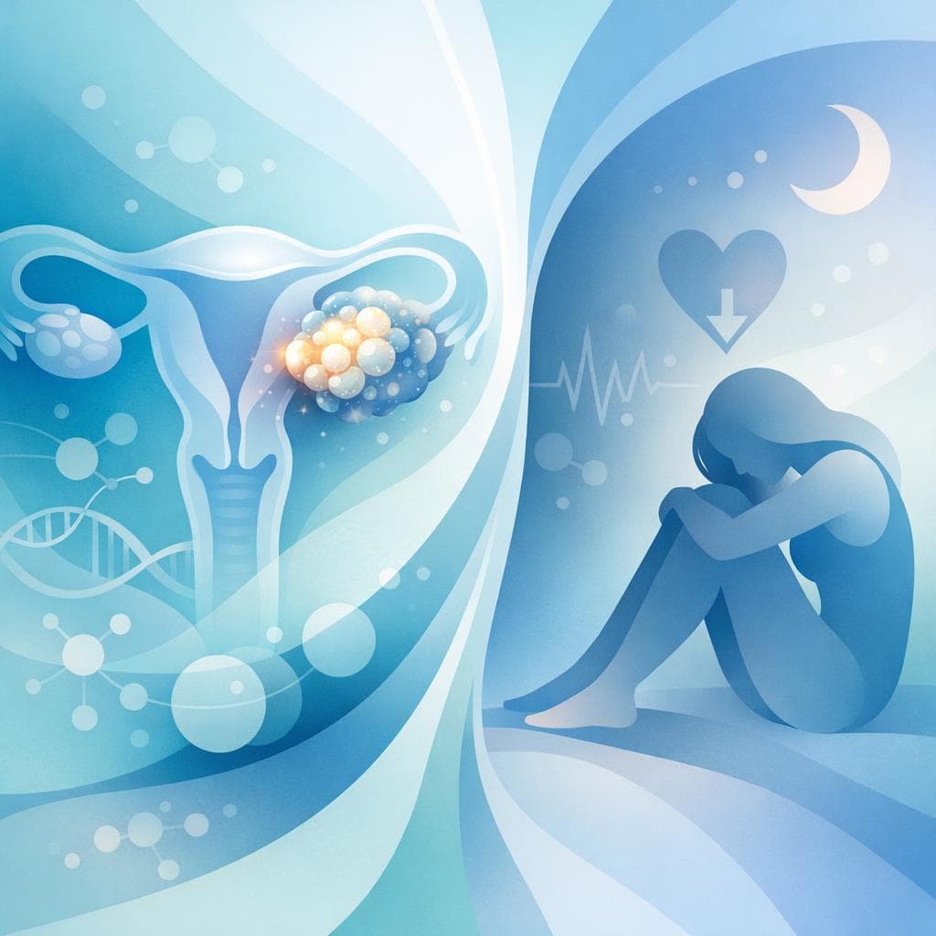 Medical illustration for Low libido and ovarian cancer: symptoms, causes, care - Persly Health Information