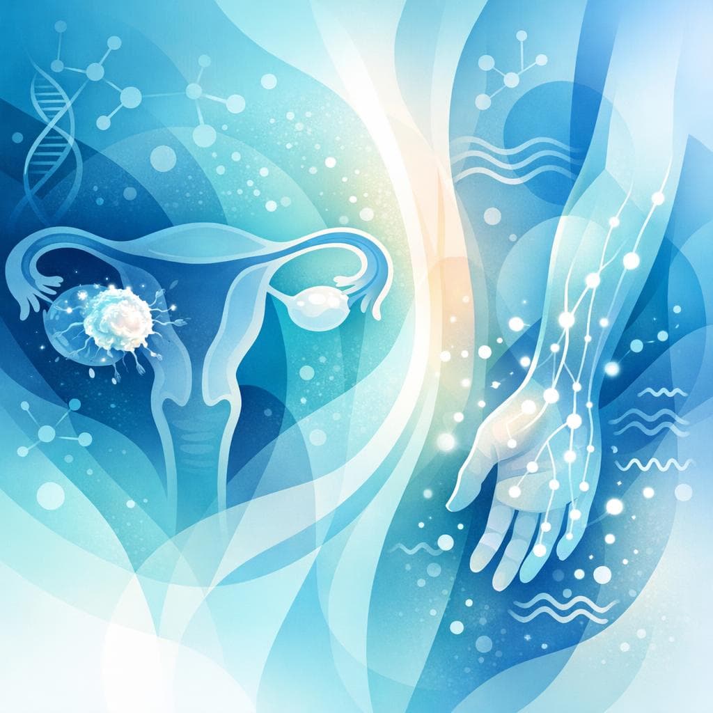 Medical illustration for Numbness in Ovarian Cancer: Causes and Care - Persly Health Information